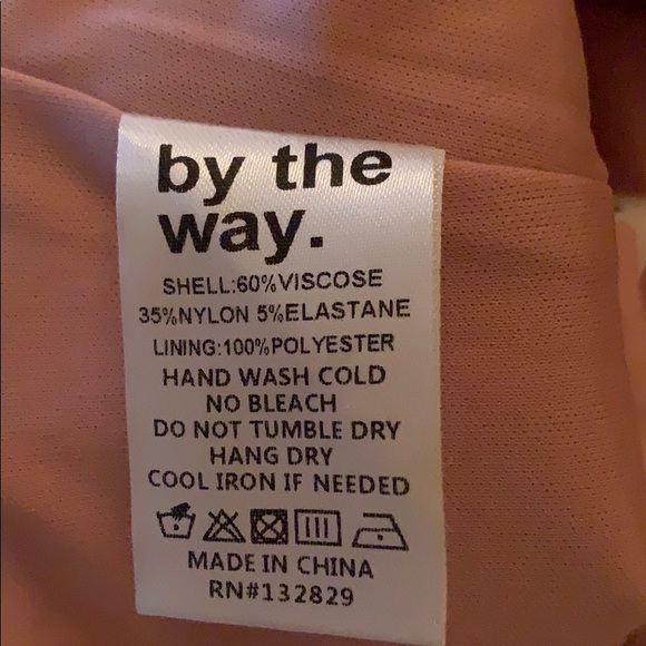 NWT REVOLVE By The Way 2 Piece Set Pink/Mauve Size S